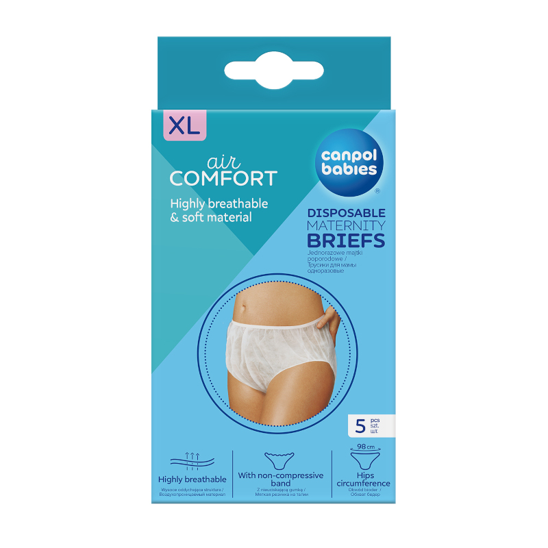 Бикини за след раждане XL108см 5бр за еднократна употреба