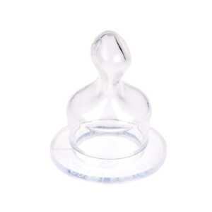 Антиколик силиконов анатомичен биберон 3м+ 1бр