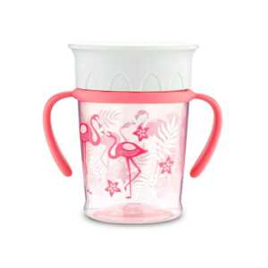 Чаша 360° Jungle 270мл червена 6м+