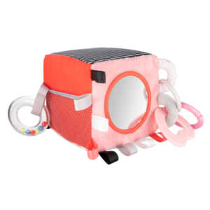 Меко кубче BEARS червено 3м+ Canpol