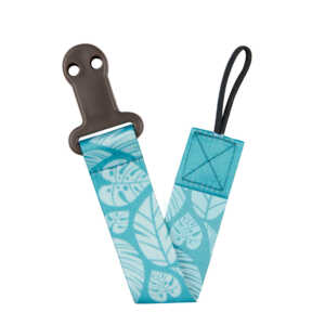 Клипс за залъгалка Exotic Animals син с лента