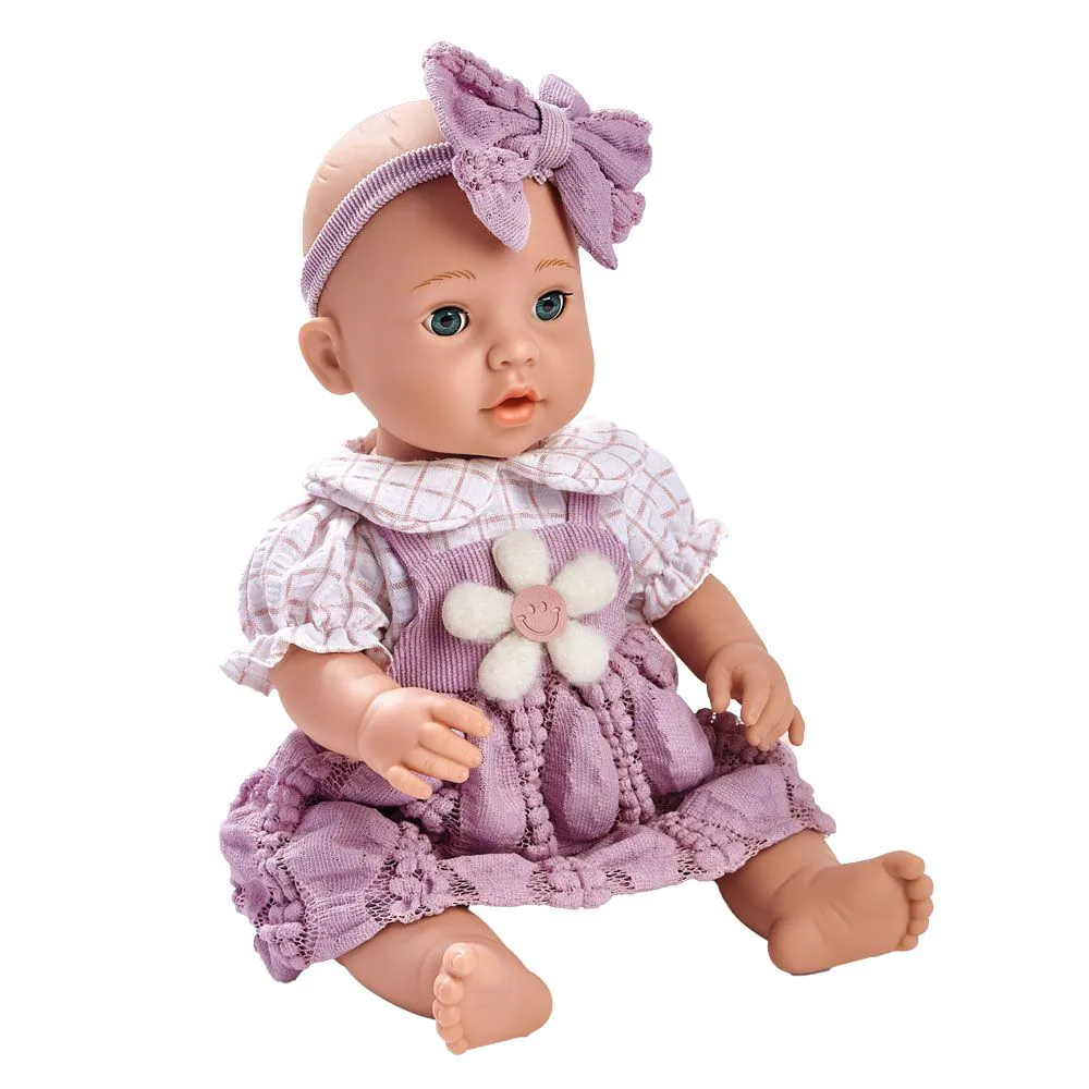 OCIE Baby Doll Кукла Бебе 40см. Лилава Рокля