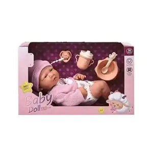OCIE Baby Doll Реалистично Бебе 35см. с ШишеOCIE Baby Doll Реалистично Бебе 35см. с Шише