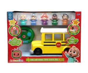 Cocomelon Shape Sorter School Bus Jada с радиоуправление-1