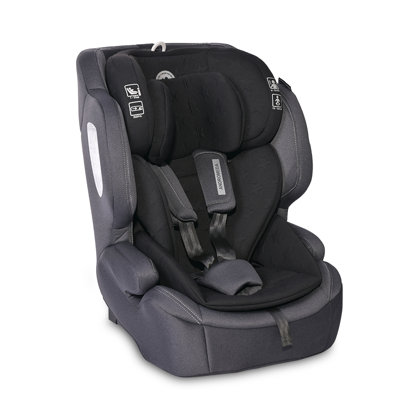 Столче за кола ANDROMEDA черно ISOFIX 76-150CM