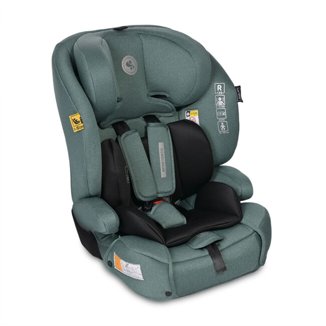 Столче за кола BENEVENTO зелено 76-150CM ISOFIX