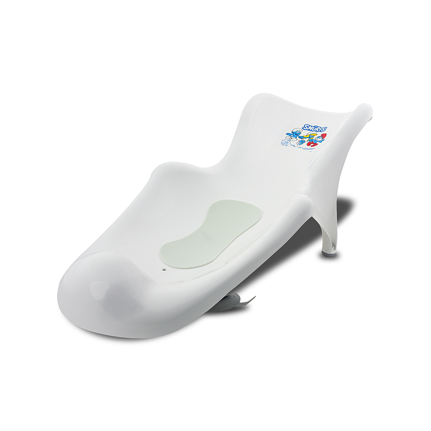 ПЛАСТМАСОВА ПОДЛОЖКА ЗА КЪПАНЕ НЕХЛЪЗГАЩА THE SMURFS WHITE