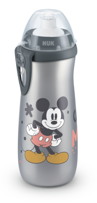 NUK Sports cup сиво Mickey 450мл 24+мес