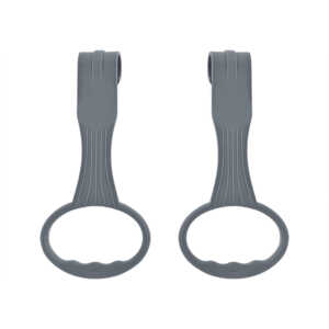 ХАЛКИ ЗА СГЪВАЕМА КОШАРА 2БР COOL GREY PANDAS