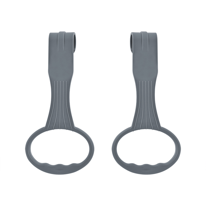 ХАЛКИ ЗА СГЪВАЕМА КОШАРА 2БР COOL GREY PANDAS