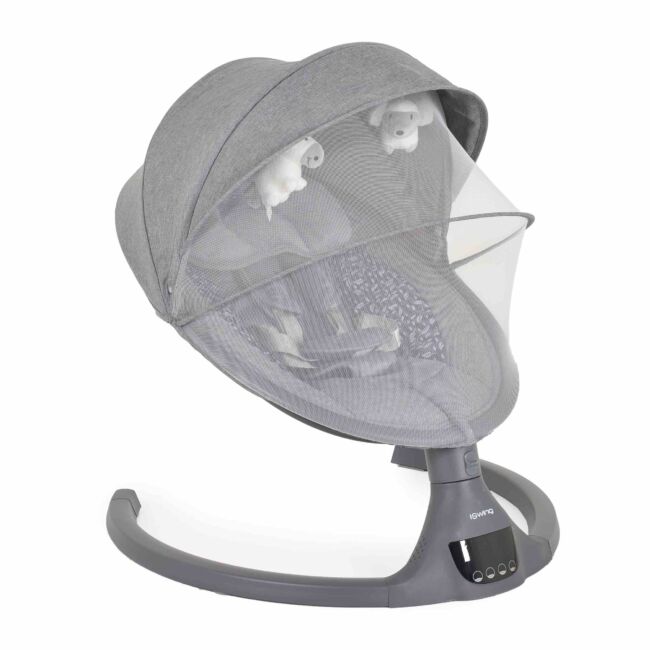 Бебешка Електрическа люлка iSwing Графит