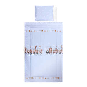 Спален комплект 4части ВЛАКЧЕ СИНЬО РАНФОРС