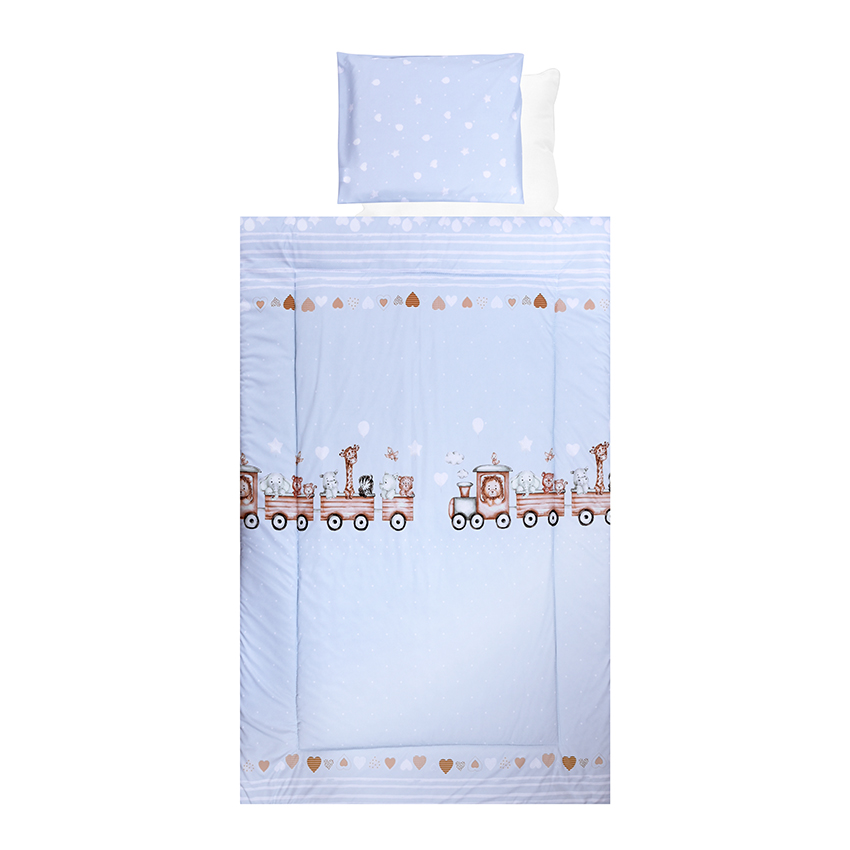 Спален комплект 4части ВЛАКЧЕ СИНЬО РАНФОРС