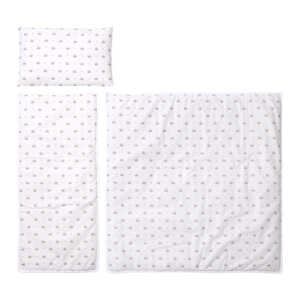 Сет За Детска Количка БЯЛО КОРОНИ ВАТИРАН РАНФОРС