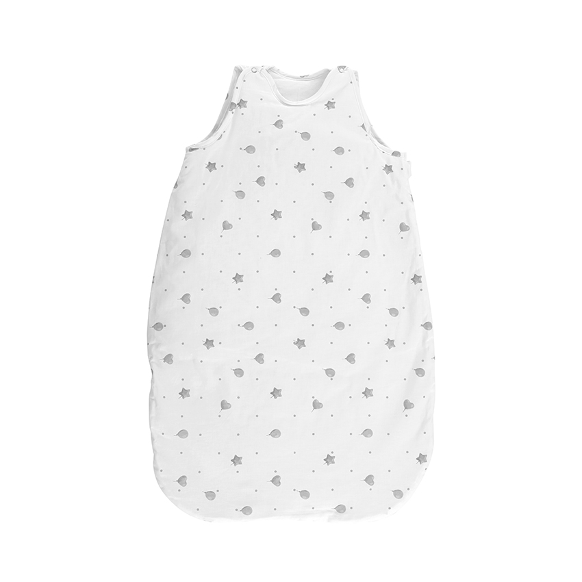 Спално чувалче лятно 85СМ ВЛАКЧЕ СИВО РАНФОРС