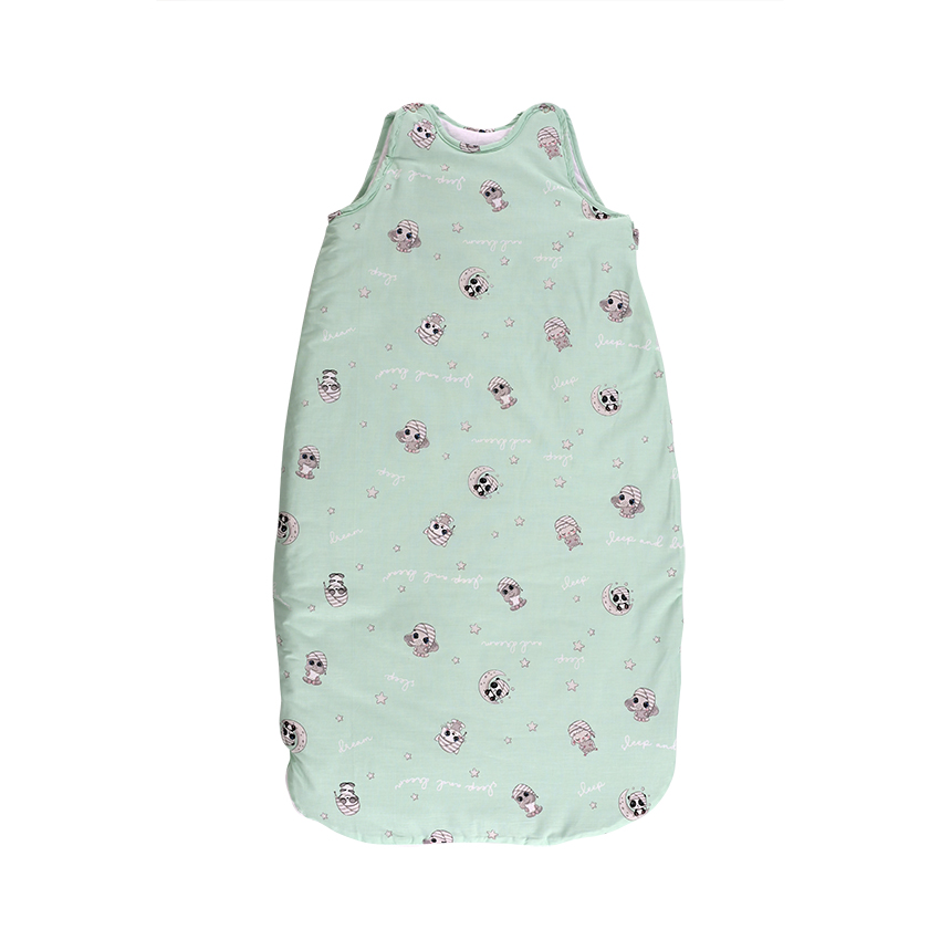 Зимен детски спален чувал приятели резеда Ранфорс 2.5 tog, 95 cm