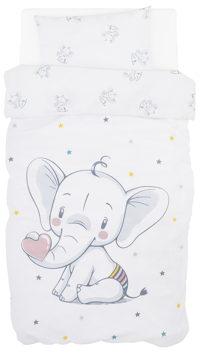 Спален комплект 6 части Игривото слонче BUBABA