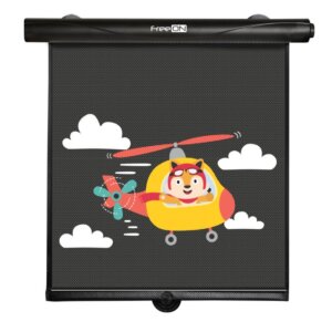 Детски сенник за кола ролетен Хеликоптер FREEON 2бр