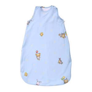 Детски спален чувал Беар парти синьо ЗИМЕН 85СМ РАНФОРС