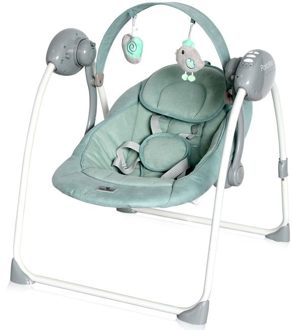 Бебешка люлка PORTOFINO FROSTY GREEN STARS