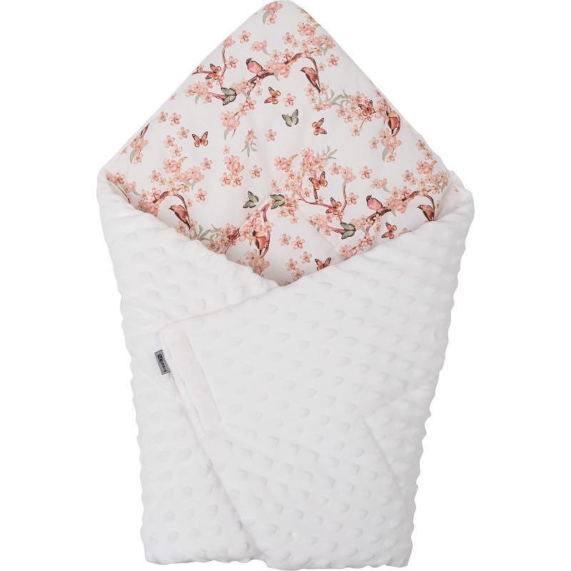 Бебешко одеяло Бяло BUBABA 2в1