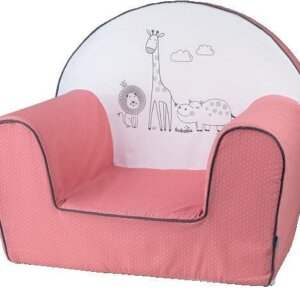 Детски фотьойл Розово Сафари BUBABA