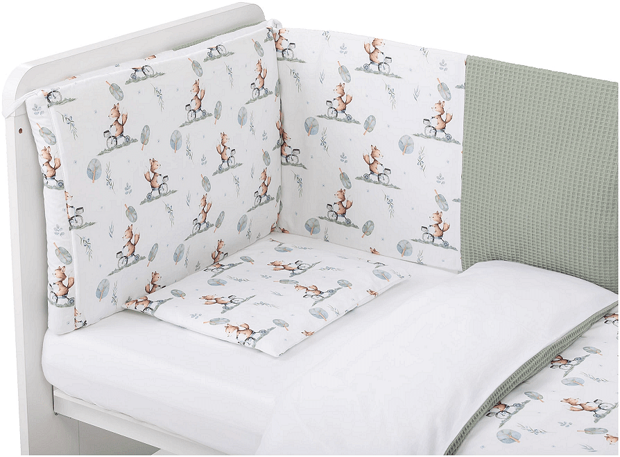 Спален комплект 6 части Лисица пътешественик BUBABA