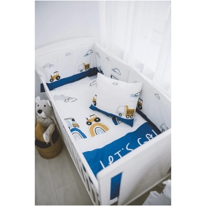 Спален комплект 6 части Щастливия строител BUBABA