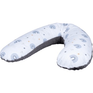 Възглавница за кърмене Сива Дъга Bubaba