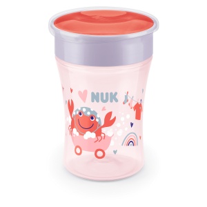 NUK EVOLUTION Magic Cup 8+мес Розова
