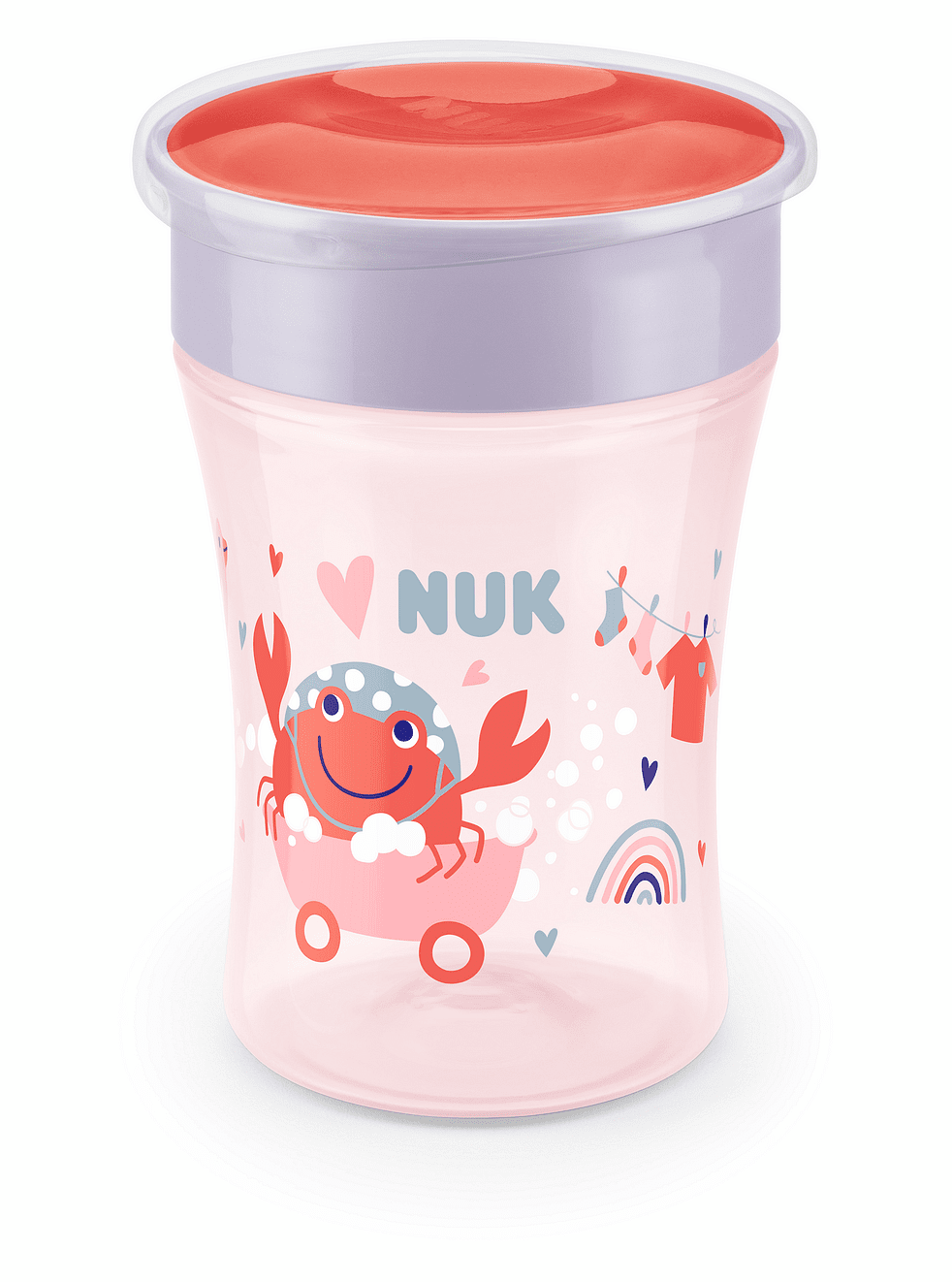 NUK EVOLUTION Magic Cup 8+мес Розова