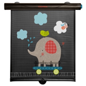 Детски сенник за кола ролетен Слонче FREEON 2бр