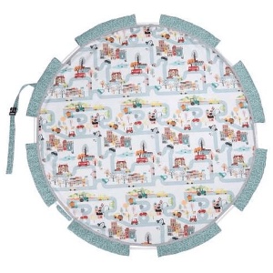 Килимче за игра 2в1 Весел град FREEON