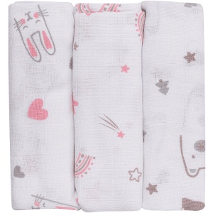 FREEON Муселинови пелени 3бр 480370