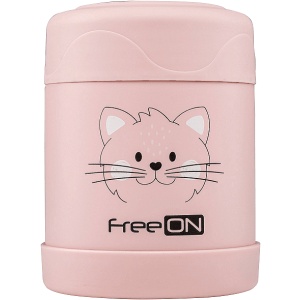 FREEON Термоконтейнер 350мл неръждаема стомана розов
