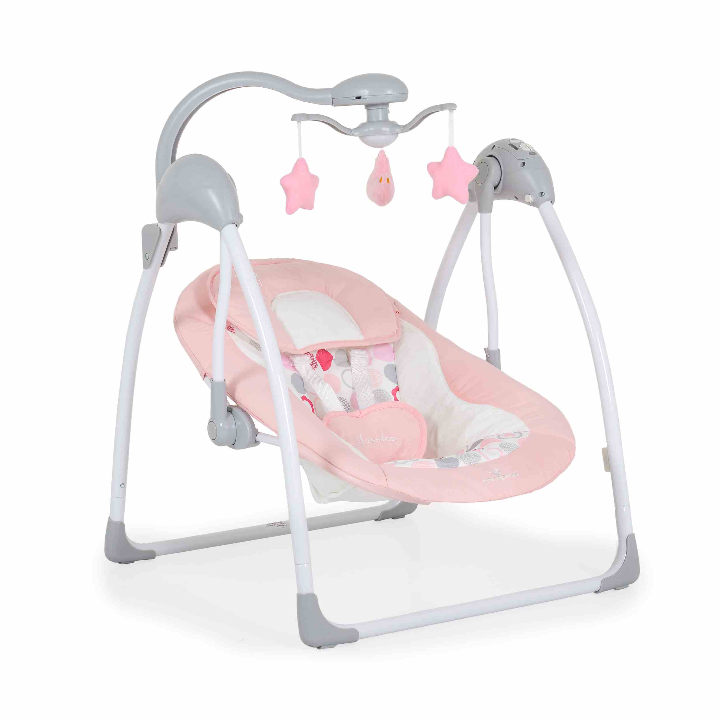 Електрическа люлка Jessica розова