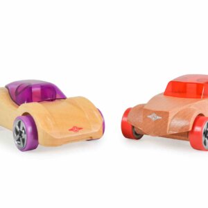 Дървени коли 2бр Mini SC1 Chaos/HR5 Scorch 53109