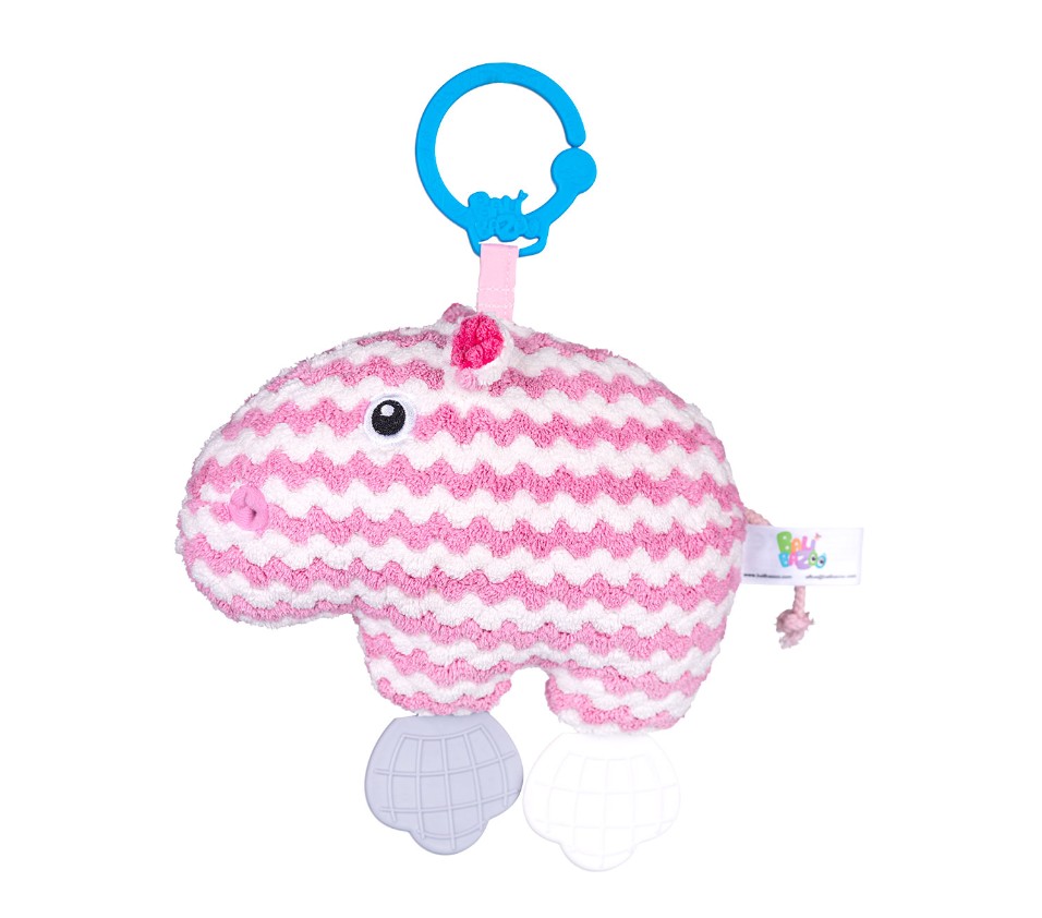 Плетена играчка хипопотамче 80426