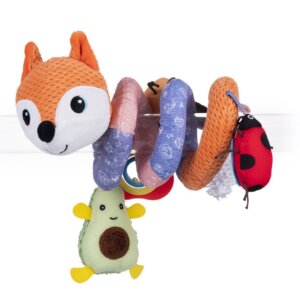 Спирала с лисица orange 80566