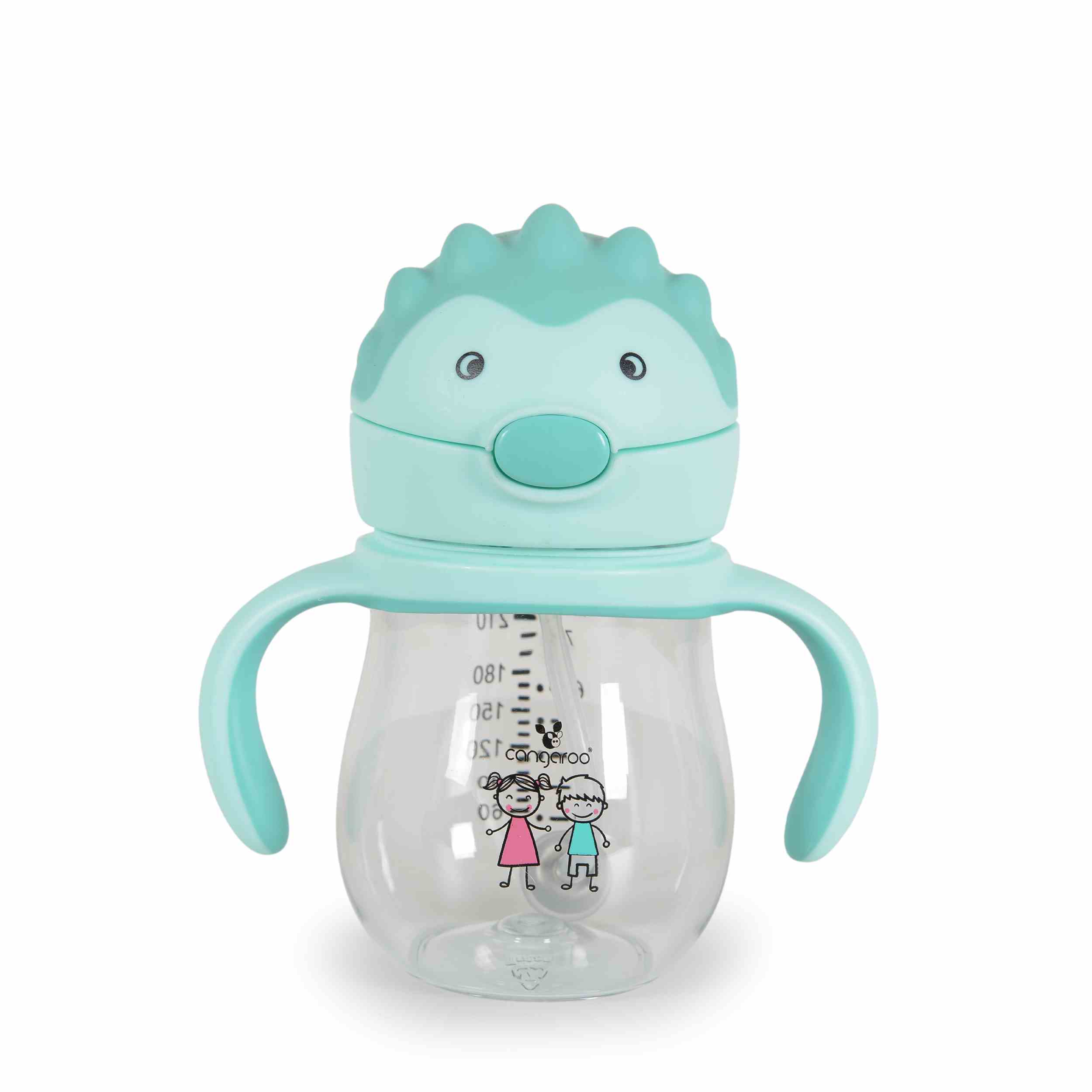 Чаша със Сламка 250ml Brillo син A0033