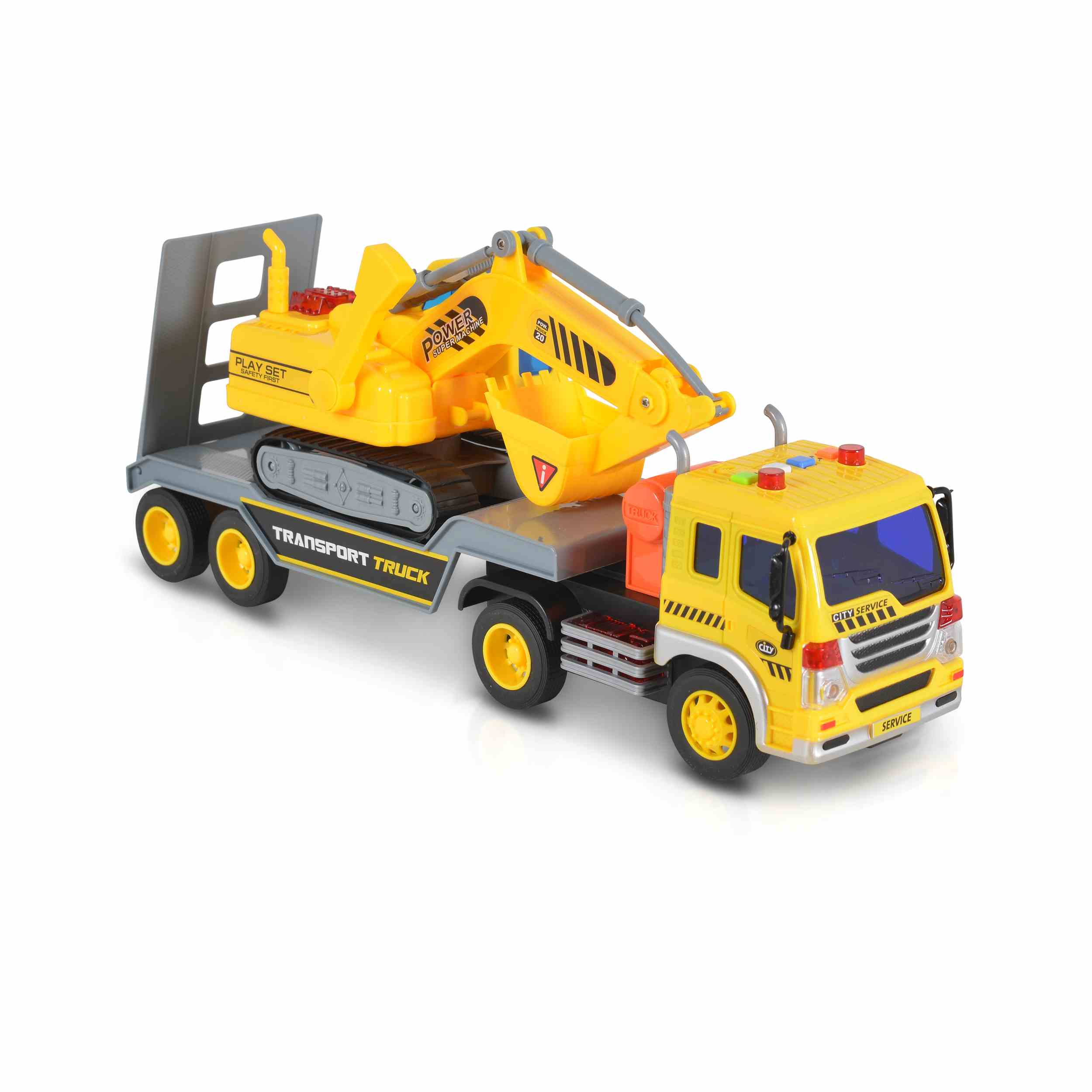 1:16 Камион с багер WY571A