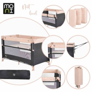 Бебешка кошара Next Level бежова