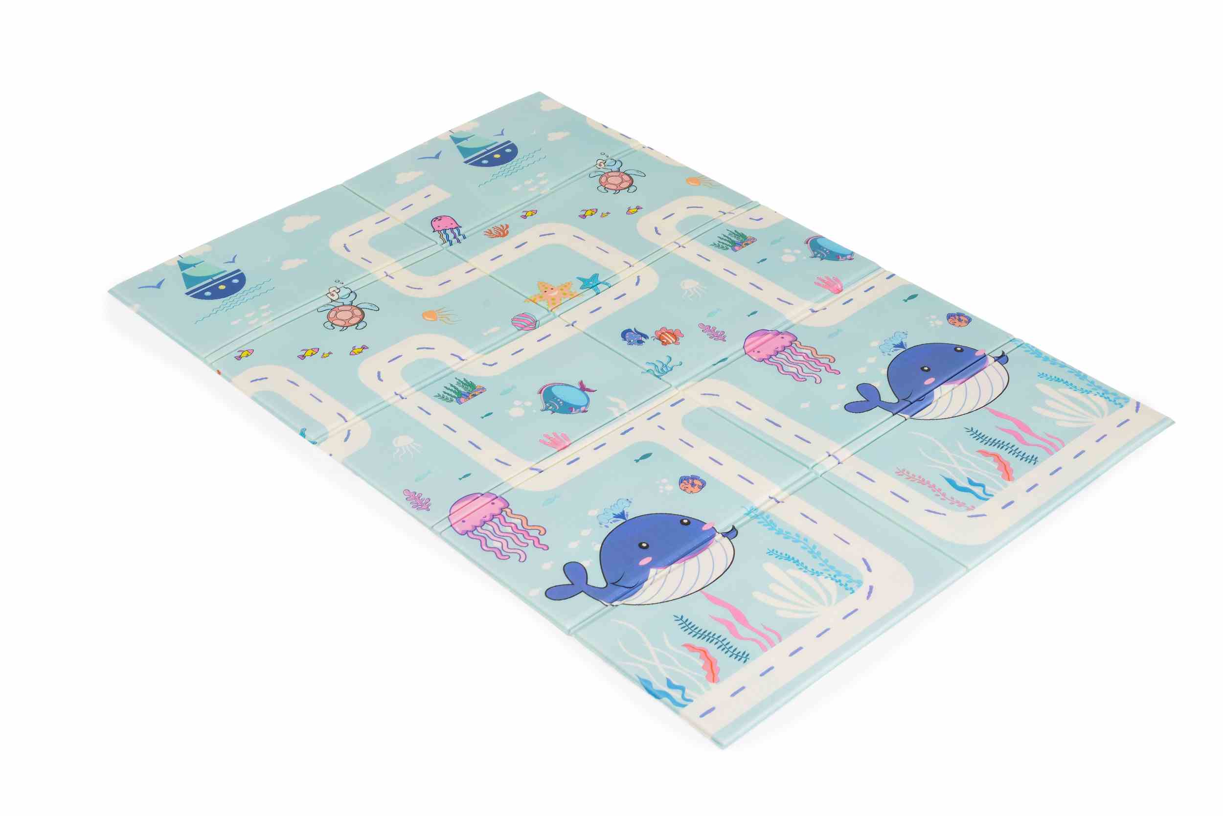 Двулицево сгъваемо термо килимче Animal`s fun