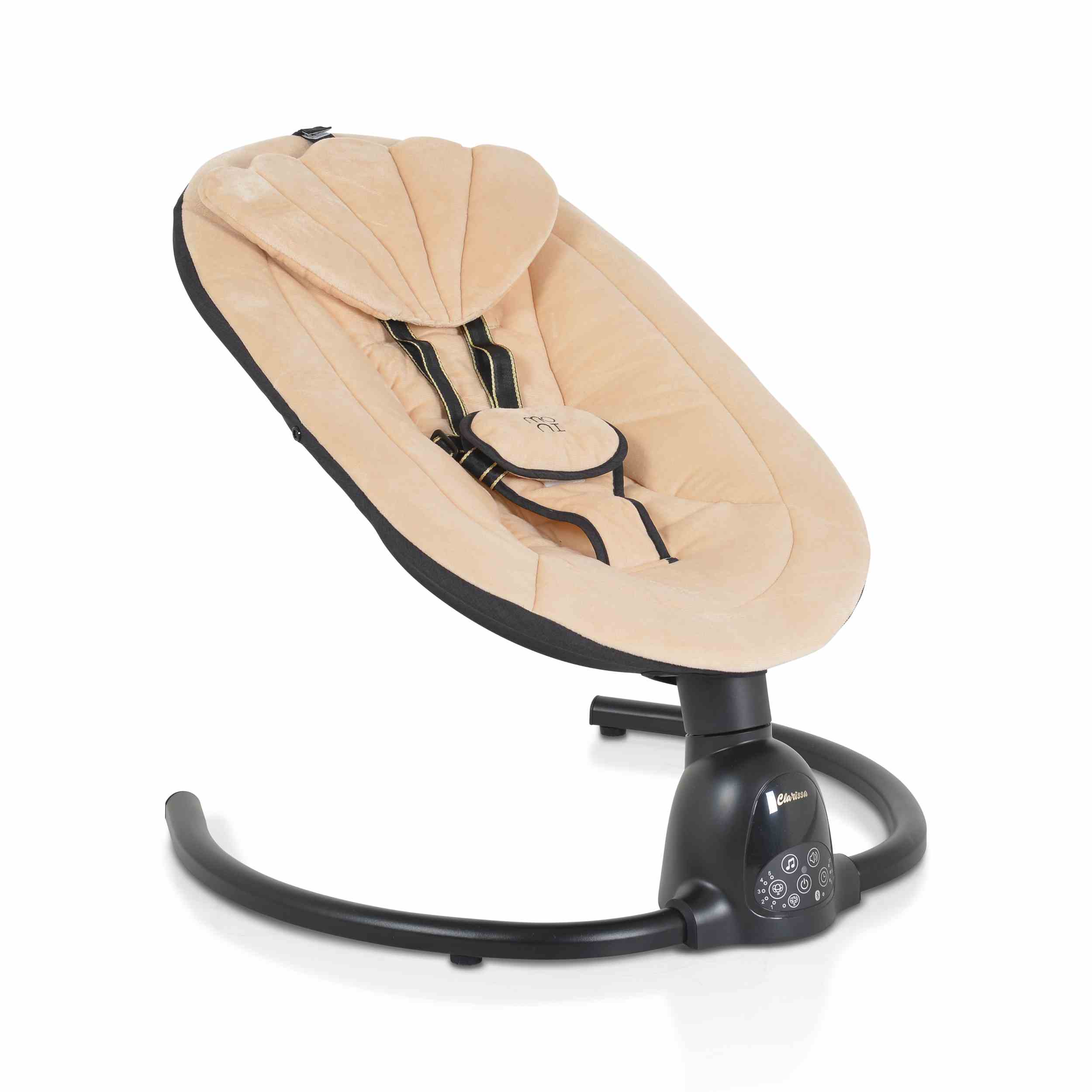 Електрическа люлка Clarissa бежова