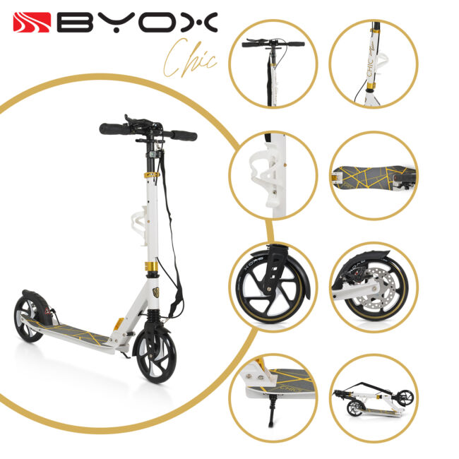 Тротинетка Chic Byox бяла