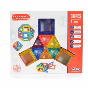 Цветни магнити 30ел. 03705