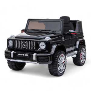 Акумулаторна кола черна джип Mercedes G63 металик BBH003