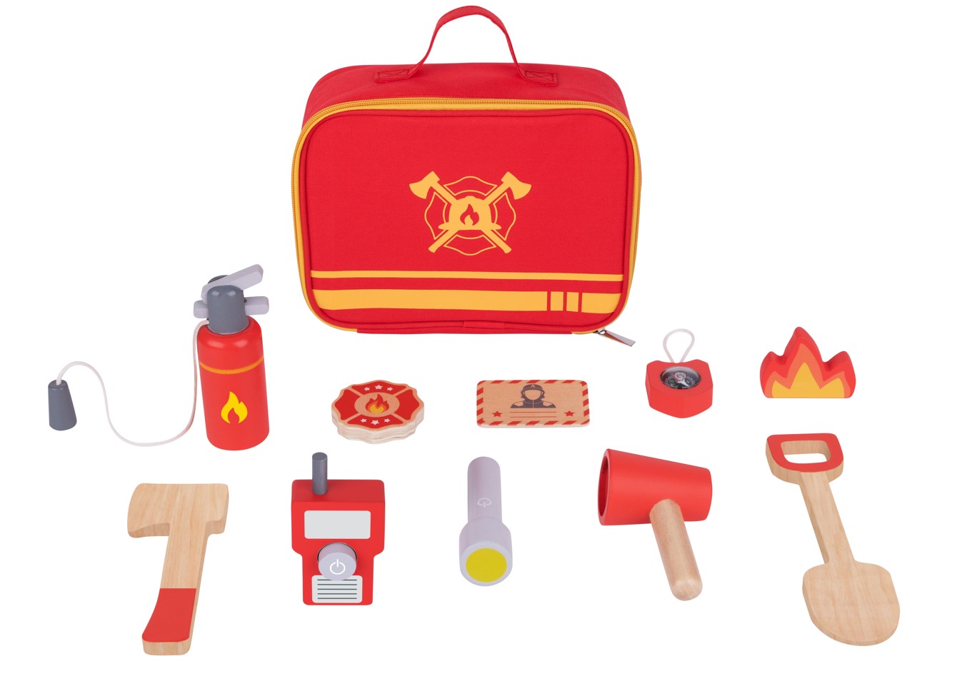 Дървен пожарникарски комплект TK317
