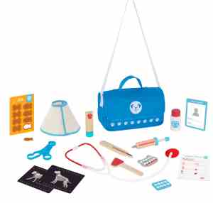 Дървен ветеринарен комплект TK319