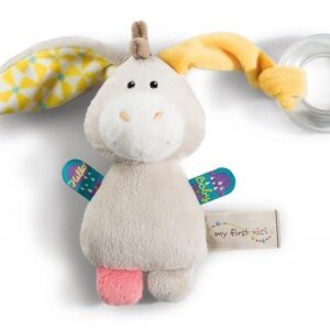NICI Плюшена играчка Магаренцето Мули 15х8см с дрънкалка 3+месеца